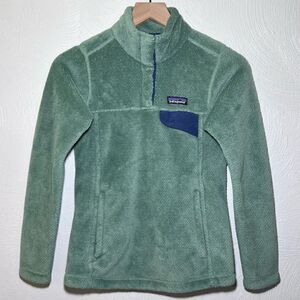Patagonia Re-Tool Snap-T Pullover in Ellwood Green